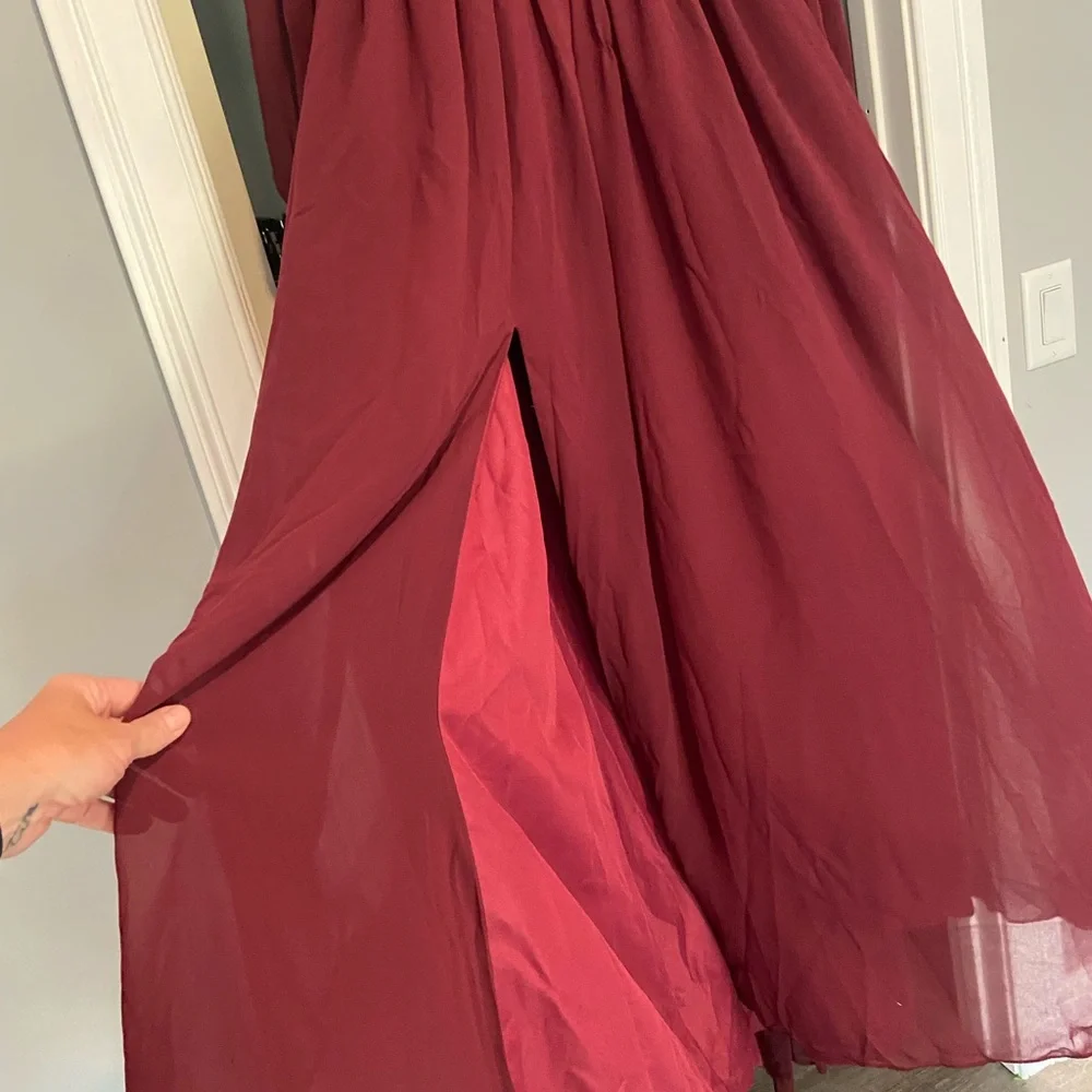 NWOT Chiffon dress 👗 - Picture 2 of 5